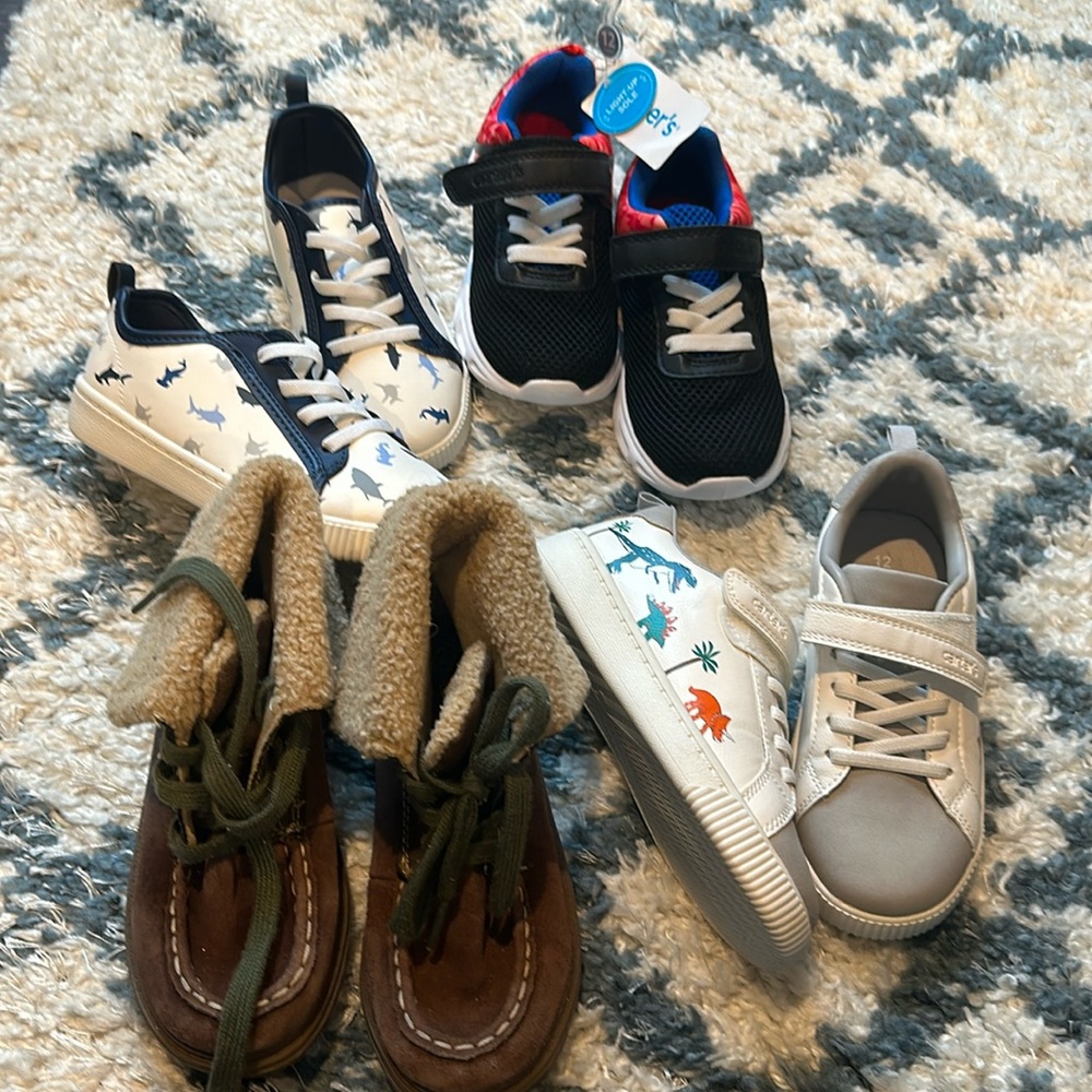 Boys size 12 brand new sneakers
